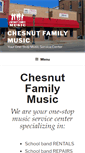 Mobile Screenshot of chesnutfamilymusic.com